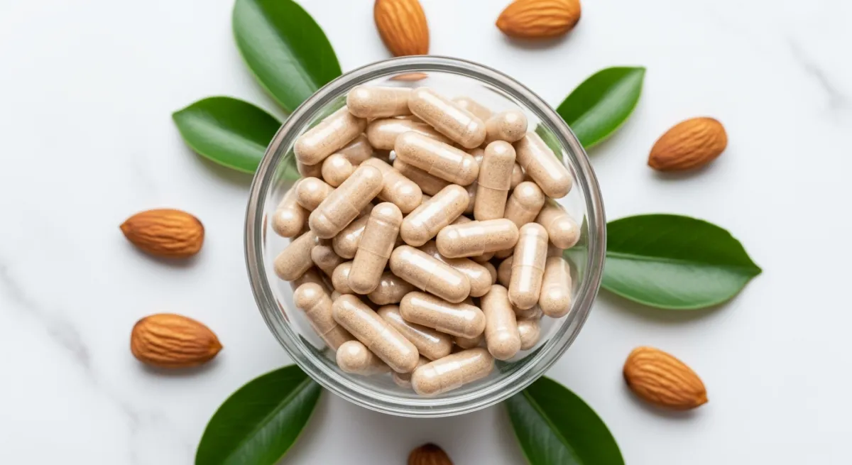 Gélules de magnésium avec des ingrédients naturels